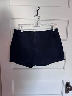J. Crew Navy Cotton Chino Bermuda Shorts